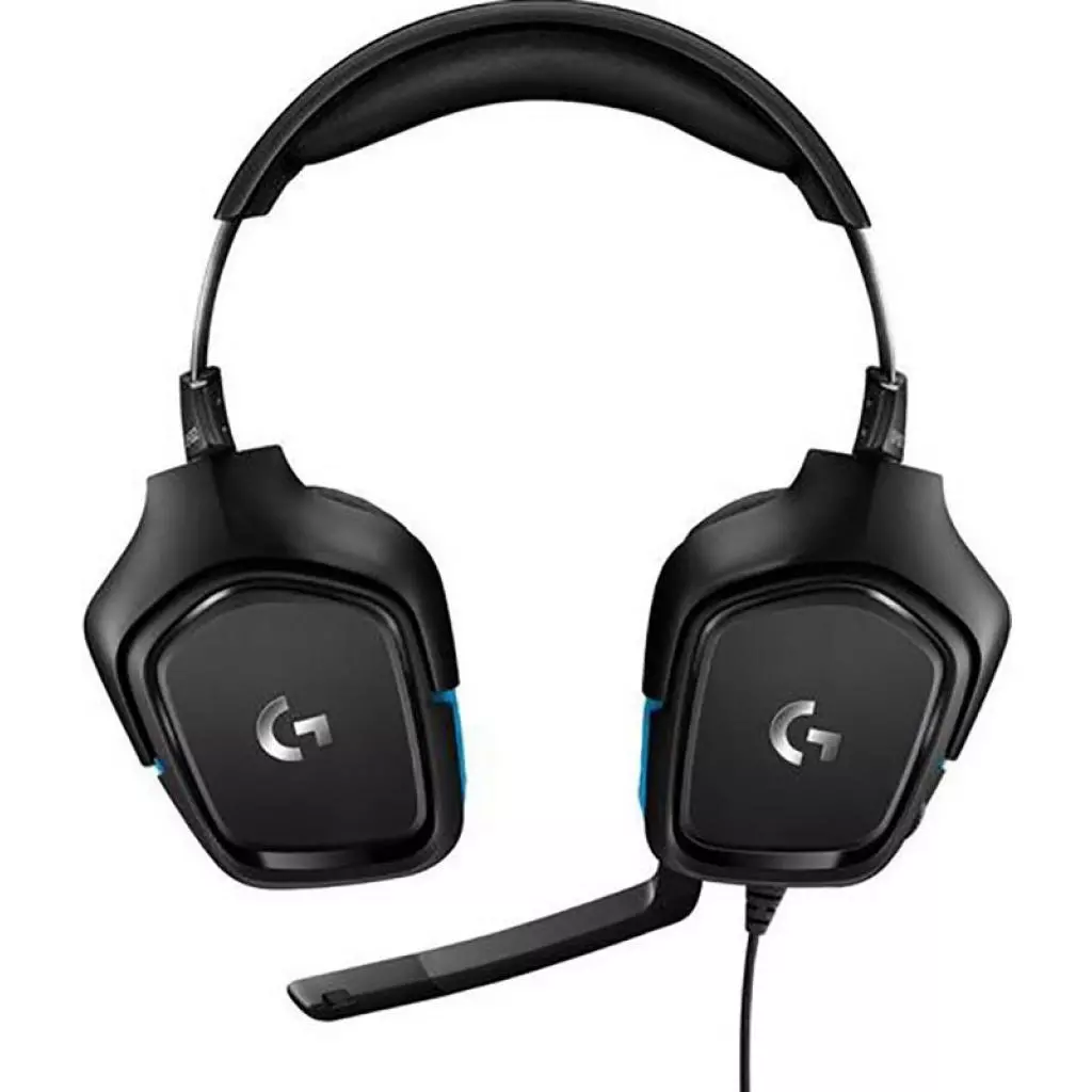 Наушники Logitech G432 7.1 Surround Sound Wired Gaming Headset (981-000770) - 1 Наушники Logitech G432 7.1 Surround Sound Wired Gaming Headset (981-000770) - 1