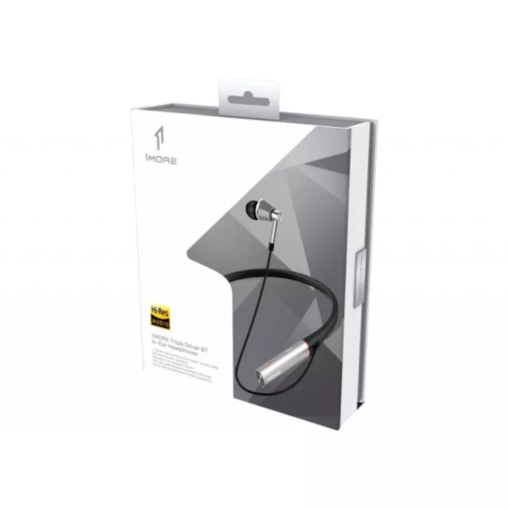 Наушники 1MORE Triple Driver Wireless Mic Silver (E1001BT) - 5 Наушники 1MORE Triple Driver Wireless Mic Silver (E1001BT) - 5