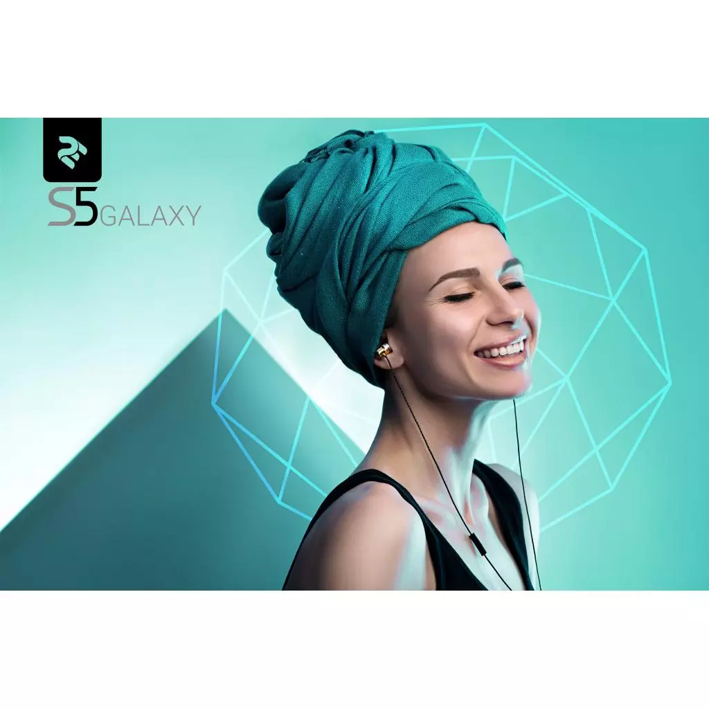 Наушники 2E S5 Galaxy Золотий (2E-IES5GD) - 6 Наушники 2E S5 Galaxy Золотий (2E-IES5GD) - 6