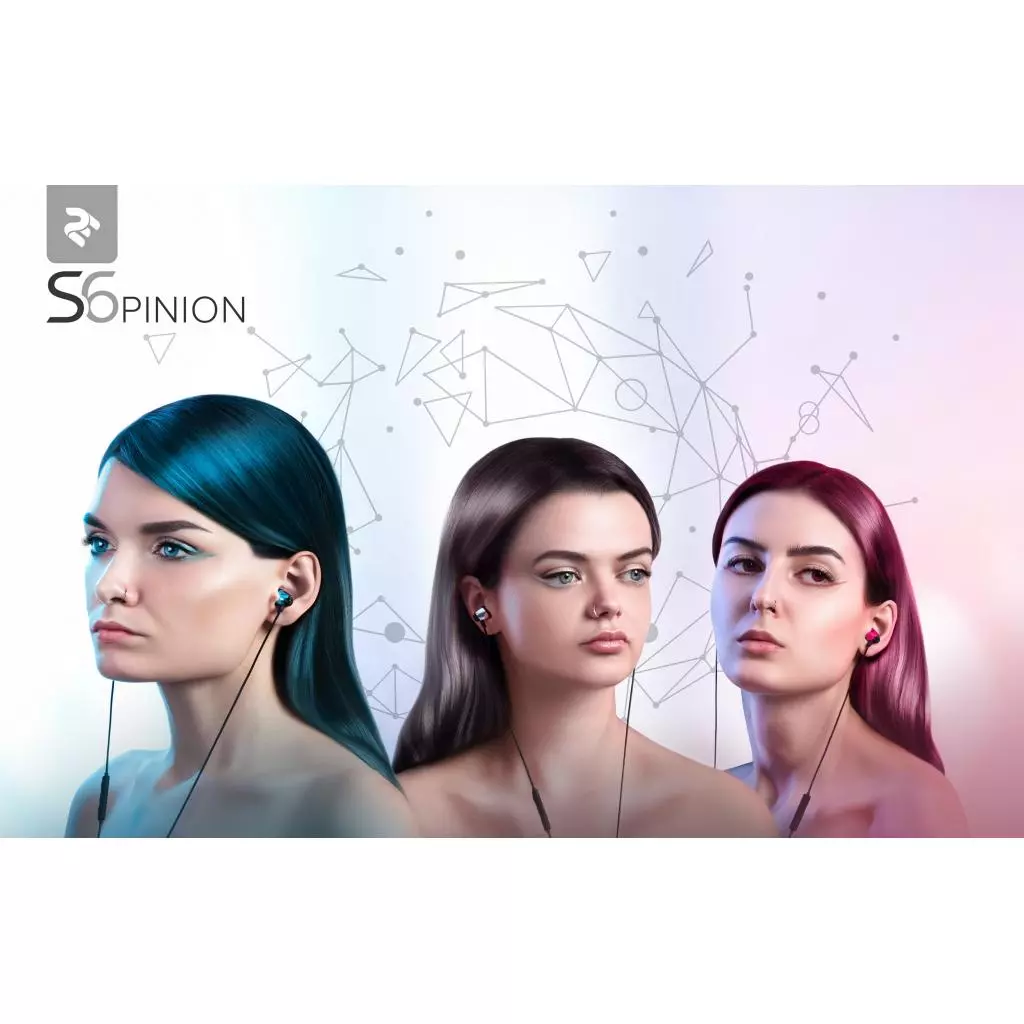 Наушники 2E S6 Pinion Червоний (2E-IES6RD) - 6