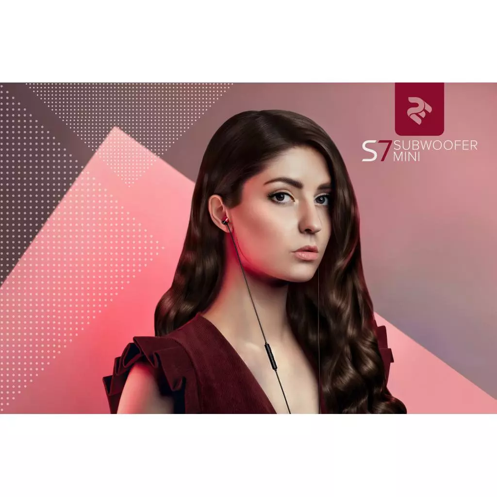 Наушники 2E S7 Subwoofer Mini Сірий (2E-IES7GY) - 6 Наушники 2E S7 Subwoofer Mini Сірий (2E-IES7GY) - 6