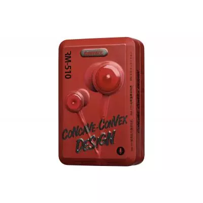 Наушники Remax RM-510 Mic Червоний (RM-510-RED) - 2