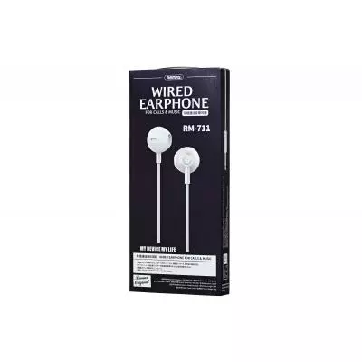 Наушники Remax RM-711RG Рожежо-золотий (RM-711RG) - 2