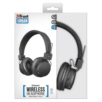 Наушники Trust Leva Wireless Over-Ear Mic Black (21754) - 6 Наушники Trust Leva Wireless Over-Ear Mic Black (21754) - 6