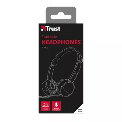 Наушники Trust Nano On-Ear Mic Black (23104) - 9 Наушники Trust Nano On-Ear Mic Black (23104) - 9