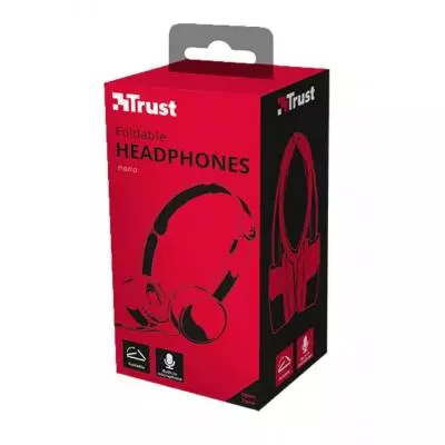 Наушники Trust Nano On-Ear Mic Red (23105) - 9 Наушники Trust Nano On-Ear Mic Red (23105) - 9
