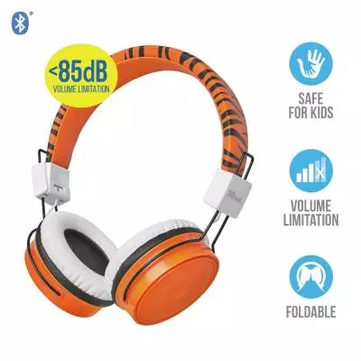 Наушники Trust Comi Kids Over-Ear Orange (23127) - 4