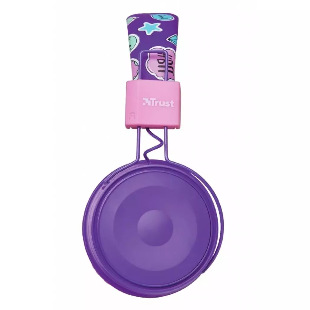 Наушники Trust Comi Kids Over-Ear Purple (23129) - 2 Наушники Trust Comi Kids Over-Ear Purple (23129) - 2
