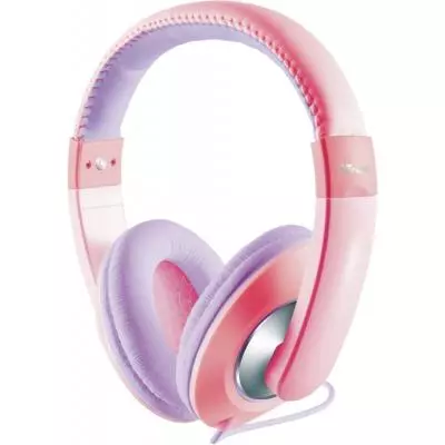 Наушники Trust Sonin Kids Over-Ear Pink (19837)