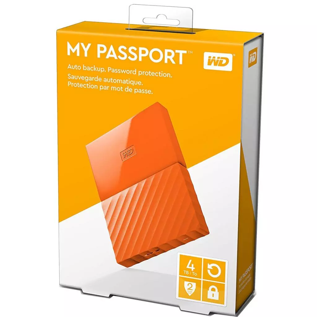 Внешний жесткий диск 2.5" 4TB WD (WDBYFT0040BOR-WESN) - 7 Внешний жесткий диск 2.5" 4TB WD (WDBYFT0040BOR-WESN) - 7