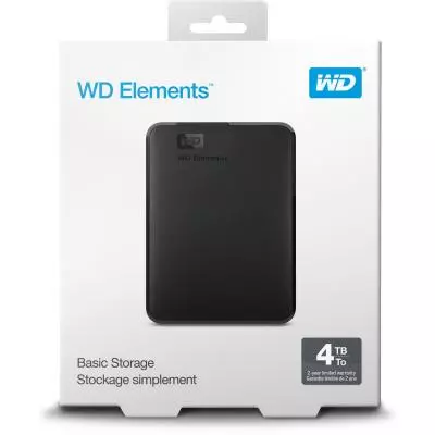 Внешний жесткий диск 2.5" 4TB WD (WDBU6Y0040BBK-WESN) - 6 Внешний жесткий диск 2.5" 4TB WD (WDBU6Y0040BBK-WESN) - 6