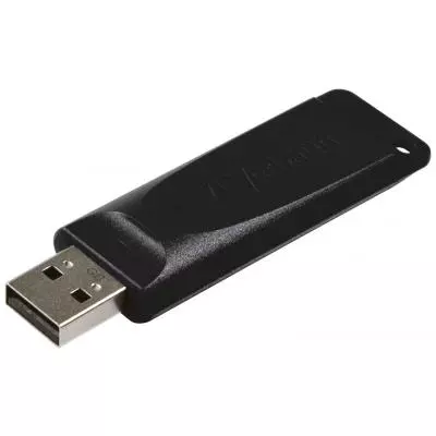 USB флеш накопитель Verbatim 16GB Slider Black USB 2.0 (98696) - 3 USB флеш накопитель Verbatim 16GB Slider Black USB 2.0 (98696) - 3