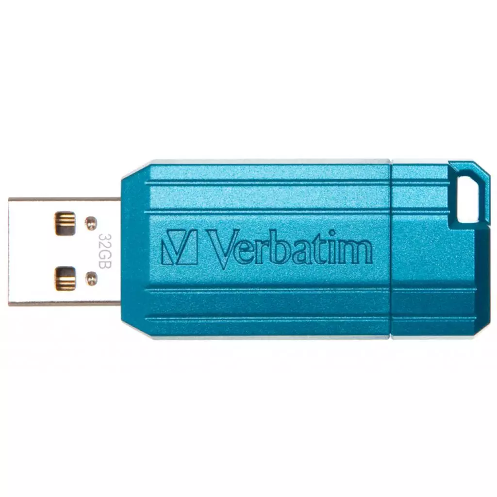 USB флеш накопитель Verbatim 32GB Store 'n' Go PinStripe Blue USB 2.0 (49057) - 1 USB флеш накопитель Verbatim 32GB Store 'n' Go PinStripe Blue USB 2.0 (49057) - 1