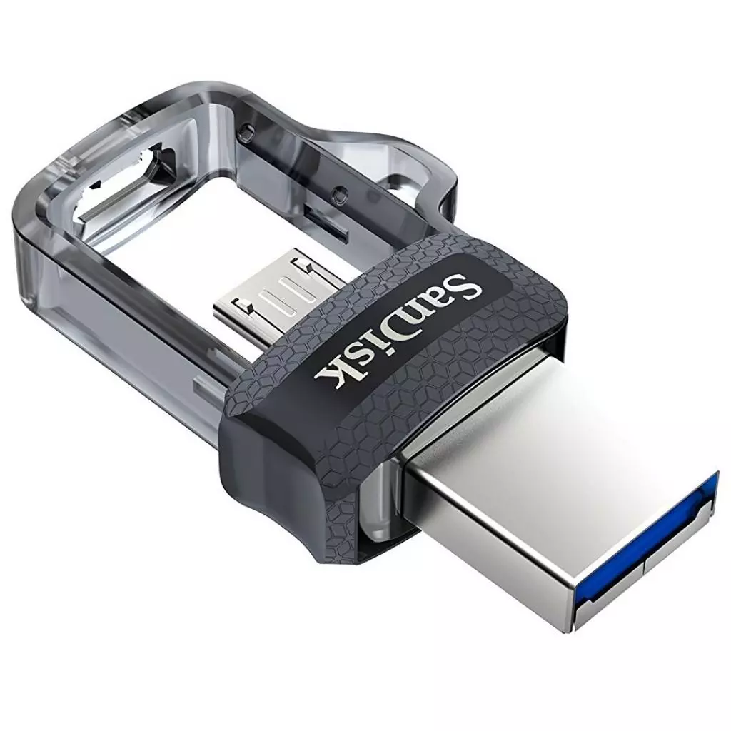 USB флеш накопитель SanDisk 16GB Ultra Dual Black USB 3.0 OTG (SDDD3-016G-G46) - 5 USB флеш накопитель SanDisk 16GB Ultra Dual Black USB 3.0 OTG (SDDD3-016G-G46) - 5