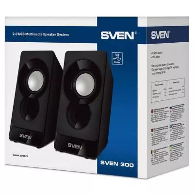 Акустическая система Sven 300 black - 6 Акустическая система Sven 300 black - 6