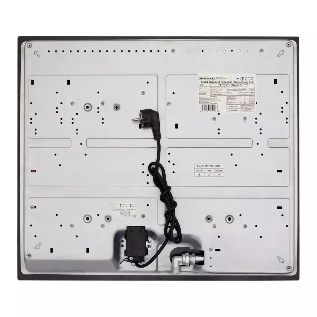 Варочная поверхность Eleyus LORA 60 BL CTF - 9 Варочная поверхность Eleyus LORA 60 BL CTF - 9