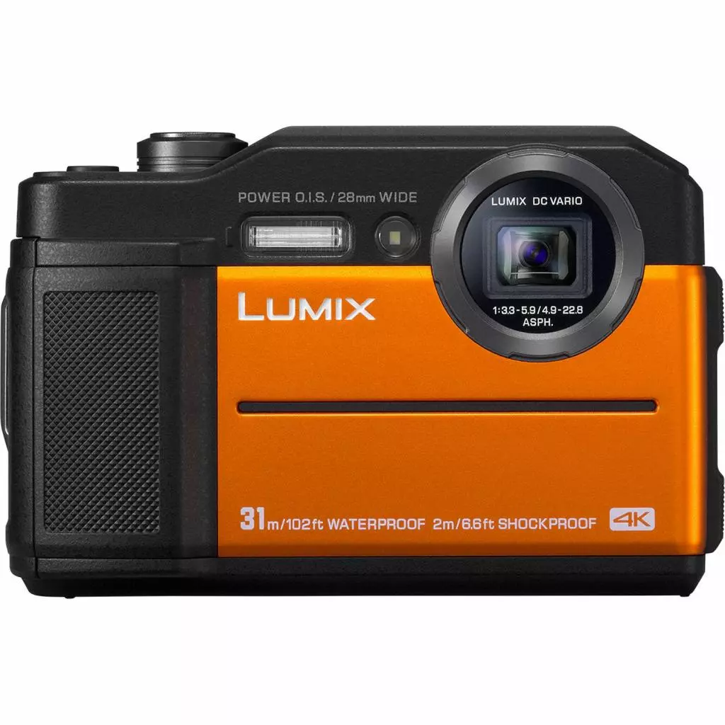Цифровой фотоаппарат Panasonic LUMIX DC-FT7EE-D Orange (DC-FT7EE-D) - 1