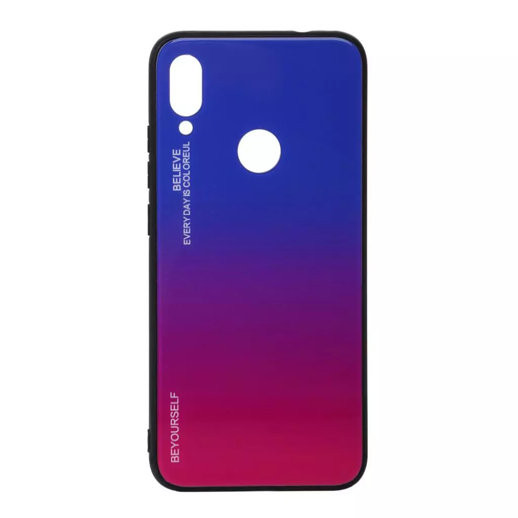 Чехол для моб. телефона BeCover Gradient Glass Xiaomi Redmi 7 Blue-Red (703592)