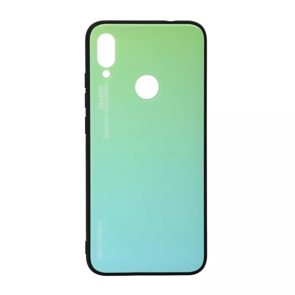 Чехол для моб. телефона BeCover Gradient Glass Xiaomi Redmi 7 Green-Blue (703593)