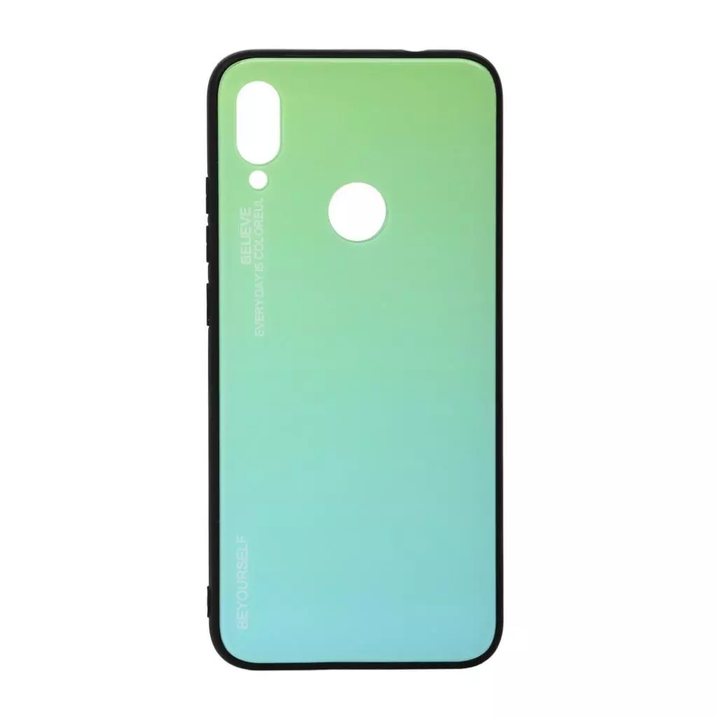 Чехол для моб. телефона BeCover Gradient Glass Xiaomi Redmi Note 7 Green-Blue (703600)