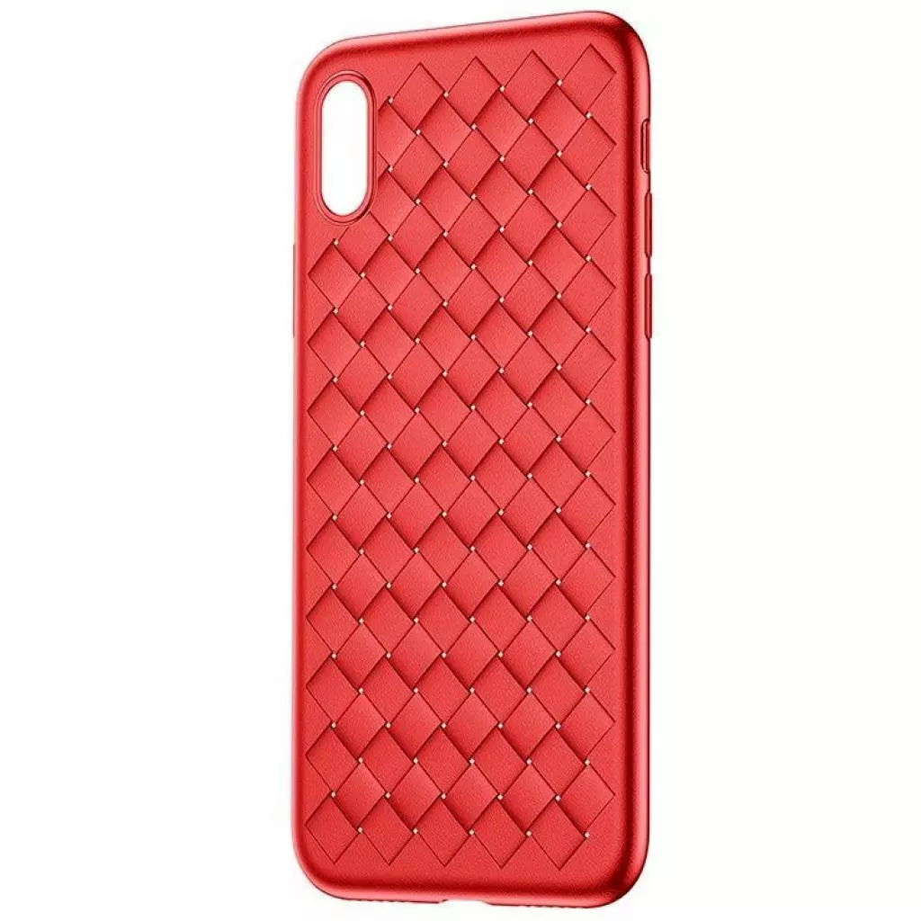Чехол для моб. телефона Baseus BV Weaving для iPhone X, Red (WIAPIPHX-BV09)