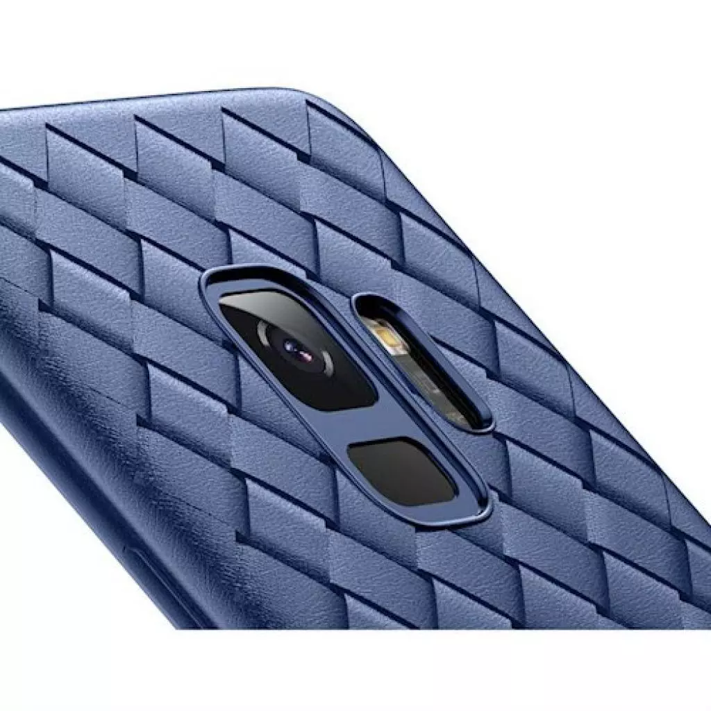 Чехол для моб. телефона Baseus BV Weaving для Samsung S9, Blue (WISAS9-BV15) - 1 Чехол для моб. телефона Baseus BV Weaving для Samsung S9, Blue (WISAS9-BV15) - 1