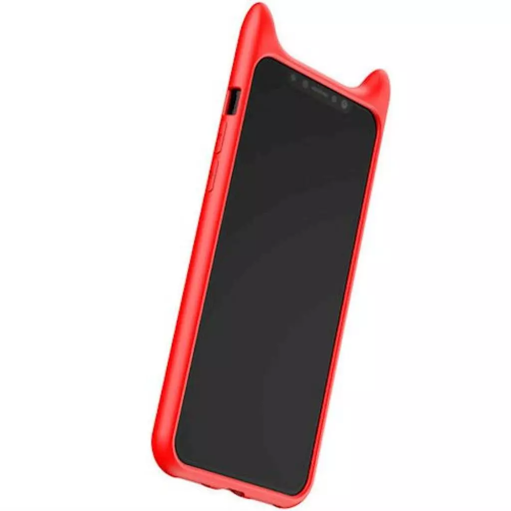 Чехол для моб. телефона Baseus Devil Baby для iPhone X, Red (ARAPIPHX-XM09) - 2 Чехол для моб. телефона Baseus Devil Baby для iPhone X, Red (ARAPIPHX-XM09) - 2