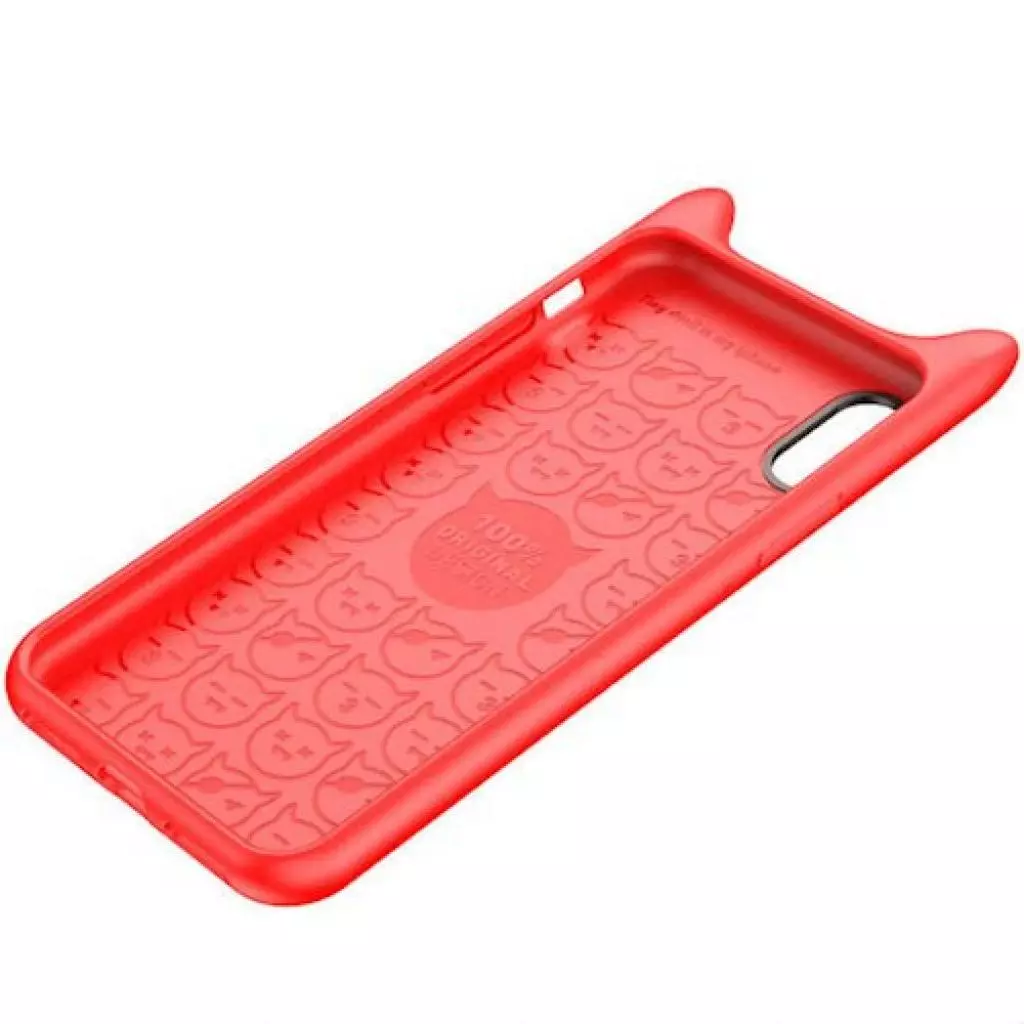 Чехол для моб. телефона Baseus Devil Baby для iPhone X, Red (ARAPIPHX-XM09) - 4 Чехол для моб. телефона Baseus Devil Baby для iPhone X, Red (ARAPIPHX-XM09) - 4