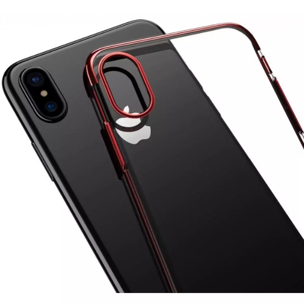 Чехол для моб. телефона Baseus Glitter для iPhone X, Red (WIAPIPHX-DW09) - 5 Чехол для моб. телефона Baseus Glitter для iPhone X, Red (WIAPIPHX-DW09) - 5