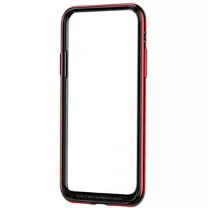 Чехол для моб. телефона Baseus Hard And Soft Border для iPhone X, Red (FRAPIPHX-09)