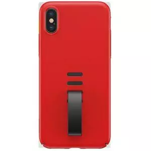 Чехол для моб. телефона Baseus Little Tail для iPhone X, red+black (WIAPIPHX-WB09)