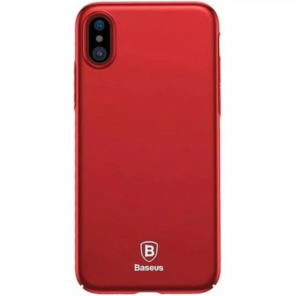 Чехол для моб. телефона Baseus Meteorite для iPhone X, Red (WIAPIPHX-YU09)