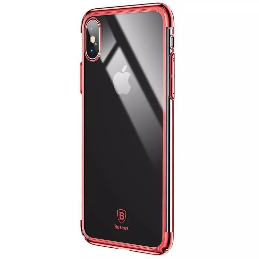 Чехол для моб. телефона Baseus Minju для iPhone X, Red (WIAPIPHX-MJ09)