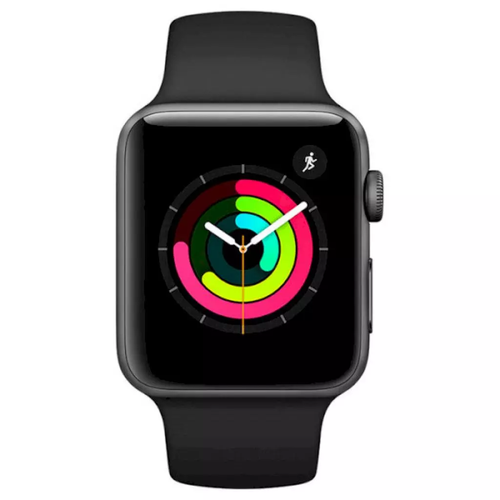 Смарт-часы Apple Watch Series 3 GPS, 42mm Space Grey Aluminium Case with Blac (MTF32GK/A) - 1