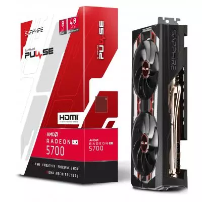 Видеокарта Sapphire Radeon RX 5700 8192Mb PULSE (11294-01-20G) - 6 Видеокарта Sapphire Radeon RX 5700 8192Mb PULSE (11294-01-20G) - 6