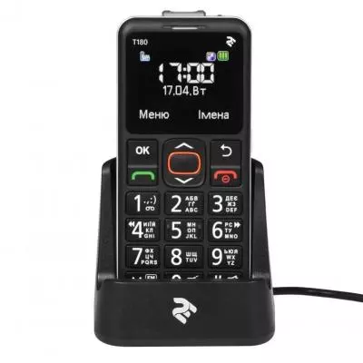 Мобильный телефон 2E T180 Black (708744071125) - 6