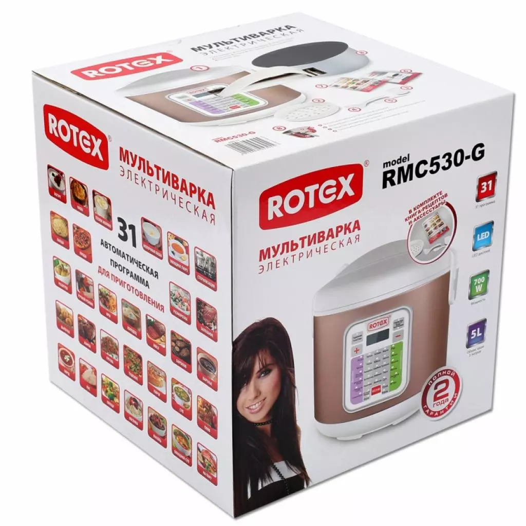 Мультиварка Rotex RMC530-G - 3 Мультиварка Rotex RMC530-G - 3