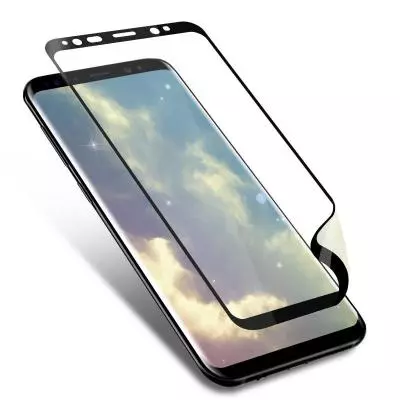 Пленка защитная MakeFuture для Samsung S8 Black 3D (MF3D-SS8B) - 2