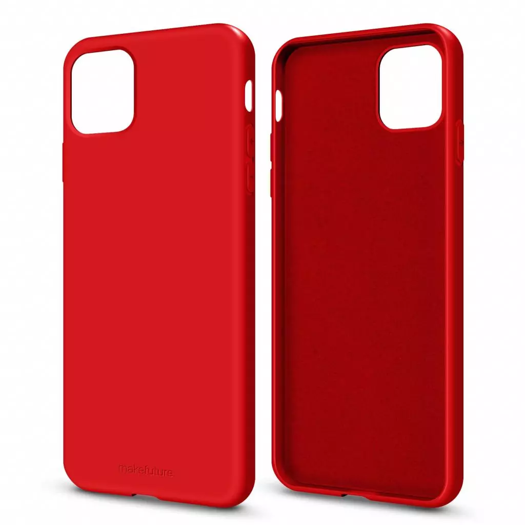 Чехол для моб. телефона MakeFuture Flex Case (Soft-touch TPU) Apple iPhone 11 Red (MCF-AI11RD) - 2