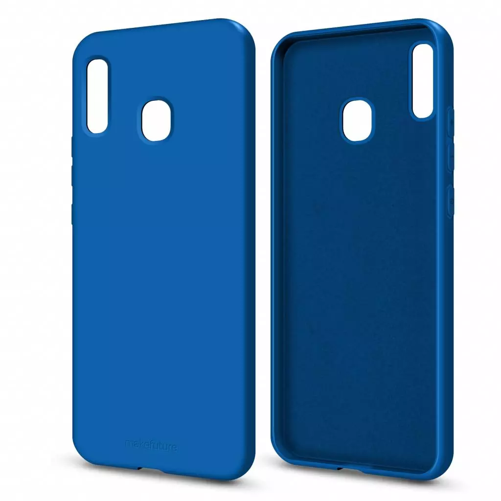 Чехол для моб. телефона MakeFuture Flex Case (Soft-touch TPU) Samsung A20/A30 Blue (MCF-SA205BL) - 2 Чехол для моб. телефона MakeFuture Flex Case (Soft-touch TPU) Samsung A20/A30 Blue (MCF-SA205BL) - 2