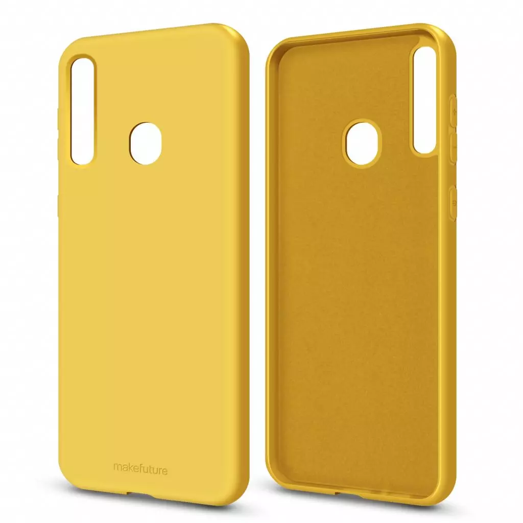Чехол для моб. телефона MakeFuture Flex Case (Soft-touch TPU) Samsung A20s Yellow (MCF-SA20SYE) - 2 Чехол для моб. телефона MakeFuture Flex Case (Soft-touch TPU) Samsung A20s Yellow (MCF-SA20SYE) - 2
