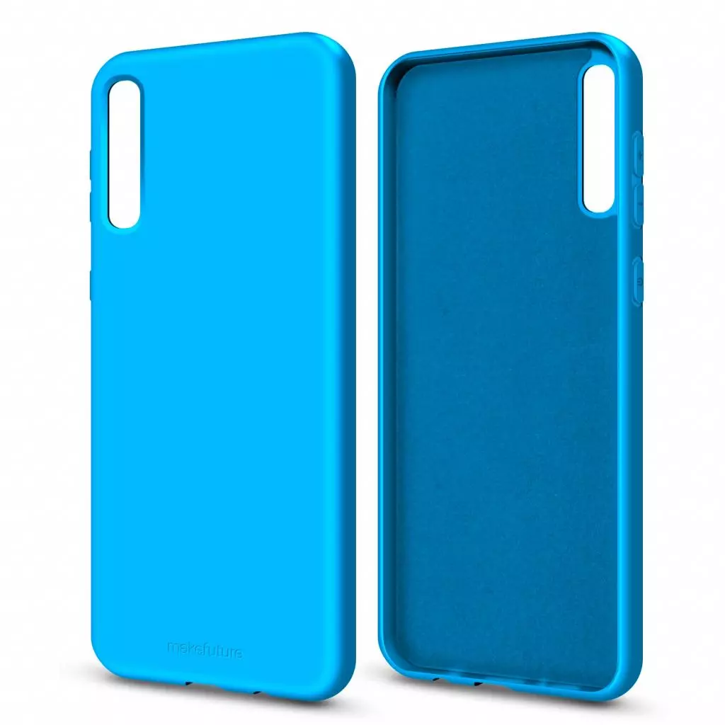 Чехол для моб. телефона MakeFuture Flex Case (Soft-touch TPU) Samsung A30s Light Blue (MCF-SA30SLB) - 2 Чехол для моб. телефона MakeFuture Flex Case (Soft-touch TPU) Samsung A30s Light Blue (MCF-SA30SLB) - 2