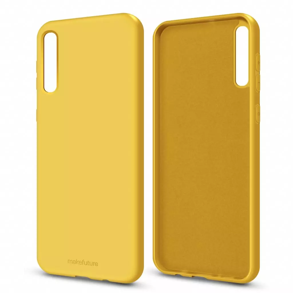 Чехол для моб. телефона MakeFuture Flex Case (Soft-touch TPU) Samsung A30s Yellow (MCF-SA30SYE) - 2 Чехол для моб. телефона MakeFuture Flex Case (Soft-touch TPU) Samsung A30s Yellow (MCF-SA30SYE) - 2