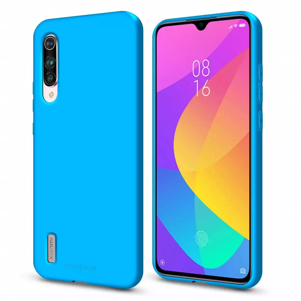 Чехол для моб. телефона MakeFuture Xiaomi Mi 9 Lite Flex (Soft-touch TPU) Light Blue (MCF-XM9LLB) - 1 Чехол для моб. телефона MakeFuture Xiaomi Mi 9 Lite Flex (Soft-touch TPU) Light Blue (MCF-XM9LLB) - 1