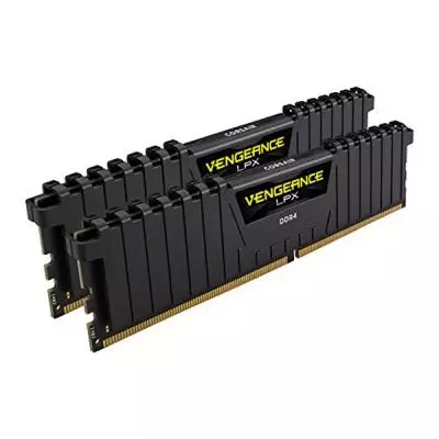 Модуль памяти для компьютера DDR4 16GB (2x8GB) 2400 MHz Vengeance LPX Black Corsair (CMK16GX4M2A2400C14) - 2