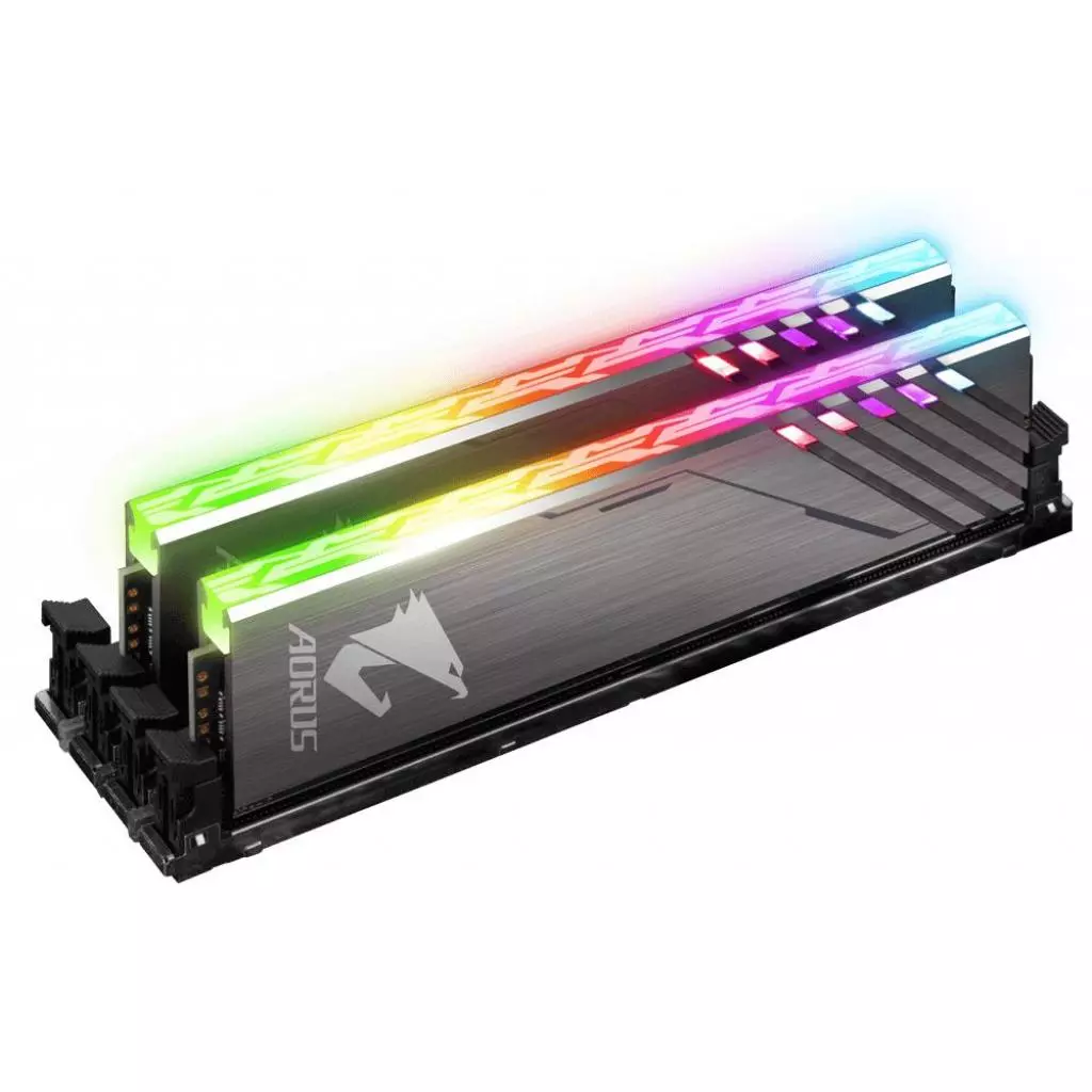 Модуль памяти для компьютера DDR4 16GB (2x8GB) 3200 MHz Fusion GIGABYTE (GP-AR32C16S8K2HU416R) - 2