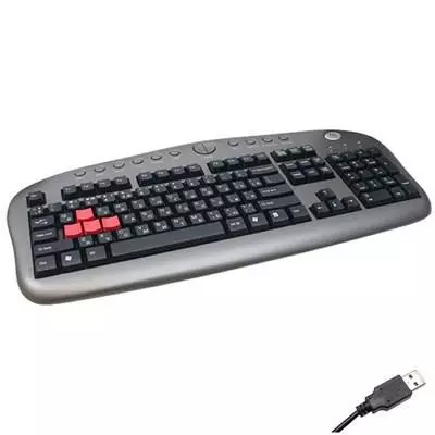 Клавиатура A4tech KB-28G USB Silver/Grey (KB-28G-USB)