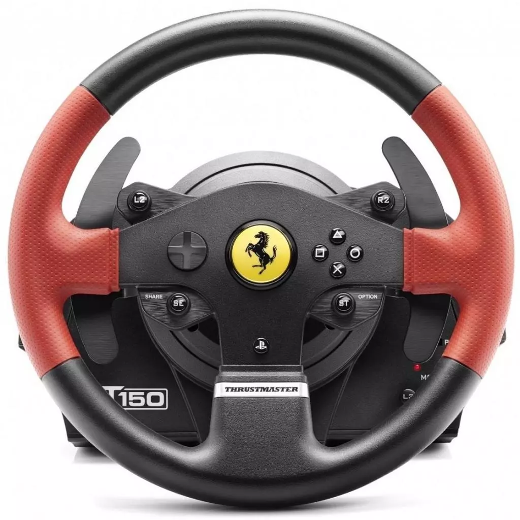 Руль ThrustMaster T150 Ferrari Wheel with Pedals (4160630) - 1 Руль ThrustMaster T150 Ferrari Wheel with Pedals (4160630) - 1