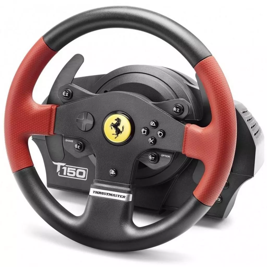Руль ThrustMaster T150 Ferrari Wheel with Pedals (4160630) - 2 Руль ThrustMaster T150 Ferrari Wheel with Pedals (4160630) - 2