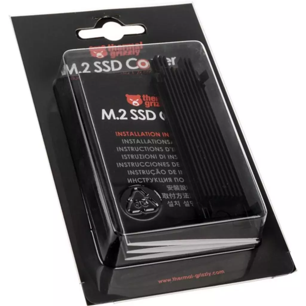 Радиатор охлаждения Thermal Grizzly M2SSD Cooler (TG-M2SSD-ABR) - 4 Радиатор охлаждения Thermal Grizzly M2SSD Cooler (TG-M2SSD-ABR) - 4
